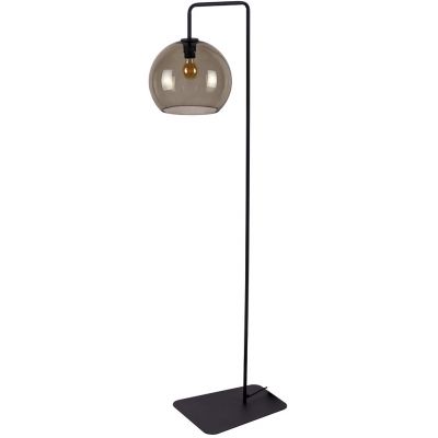 Nowodvorski Lighting Monaco lampa stojąca 1x25 W czarna-przydymiona 8794