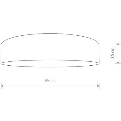 Nowodvorski Lighting Laguna plafon 4x15 W kremowy 8957