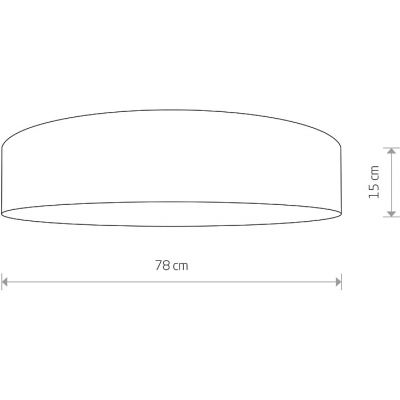 Nowodvorski Lighting Turda plafon 7x15 W biały-szary 8960