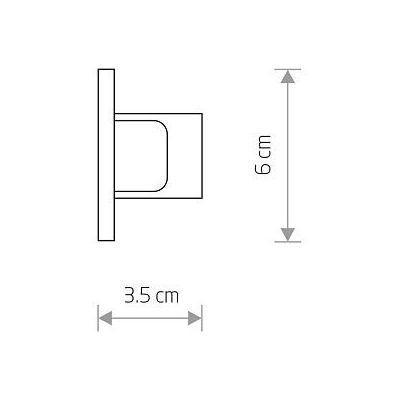 Nowodvorski Lighting Profile Recessed końcówka do szynoprzewodu biała 8974