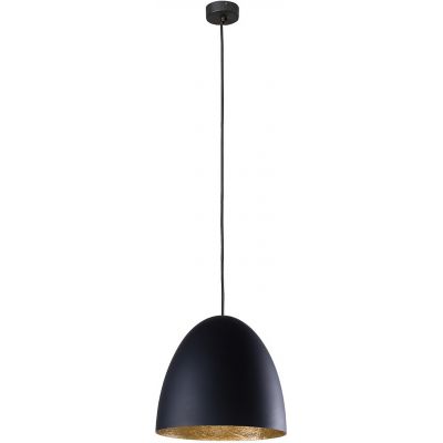 Nowodvorski Lighting Egg lampa wisząca 1x25W czarny/złoty 9022