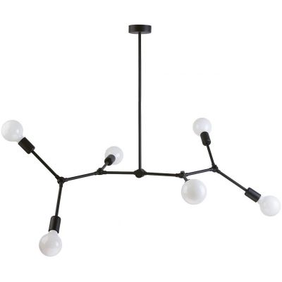 Nowodvorski Lighting Twig lampa wisząca 6x25 W czarna 9138