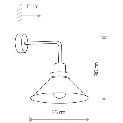 Nowodvorski Lighting Craft kinkiet 1x20 W czarny 9151