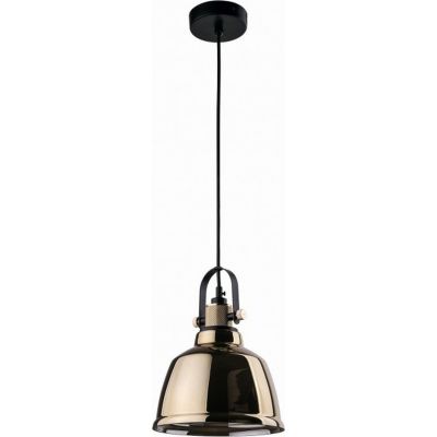 Nowodvorski Lighting Amalfi lampa wisząca 1x25W złoty/czarny 9153