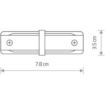 Nowodvorski Lighting Profile łącznik do szynoprzewodów biały 9454