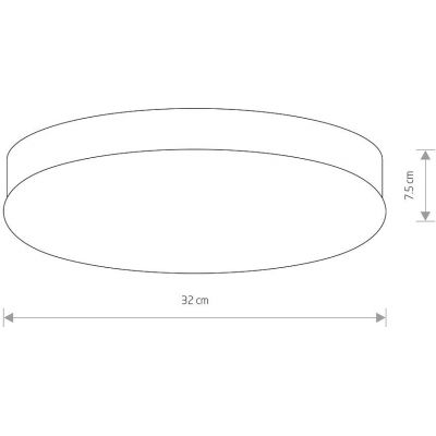 Nowodvorski Lighting Kasai plafon 2x10 W biały-czarny 7952