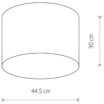 Nowodvorski Lighting Cameron lampa podsufitowa 3x15 W biała 9684