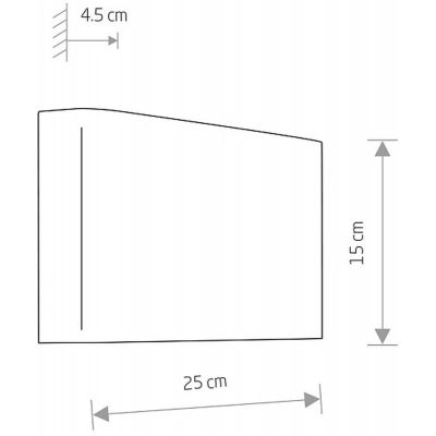 Nowodvorski Lighting Haga kinkiet 2x40W biały 9708