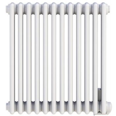Zehnder Charleston Electric grzejnik elektryczny z grzałką 60x59,4 cm biały NZ3-060-059/GF