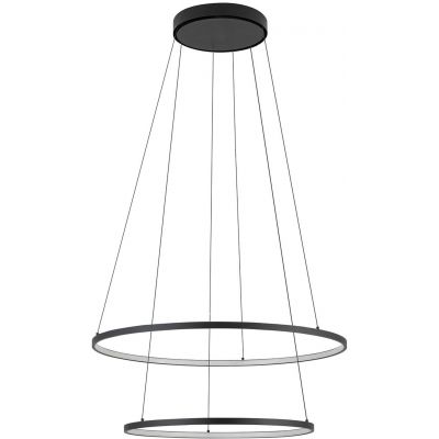 Nowodvorski Lighting Circolo Led lampa wisząca 1x35W czarny mat 10814