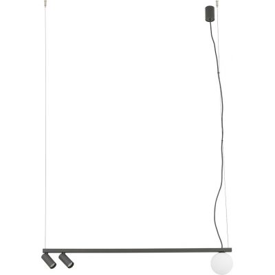 Nowodvorski Lighting Fourty III lampa wisząca 3x10 W czarna 11471