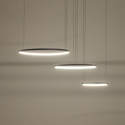 Nowodvorski Lighting Circolo lampa wisząca 1x85 W czarna 11648