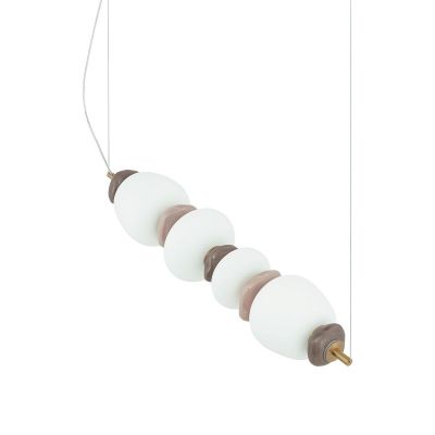 Nowodvorski Lighting Ceramic lampa wisząca 1x22 W szary/popielaty 11700