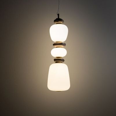 Nowodvorski Lighting Ceramic lampa wisząca 1x19 W szary/brązowy 11701
