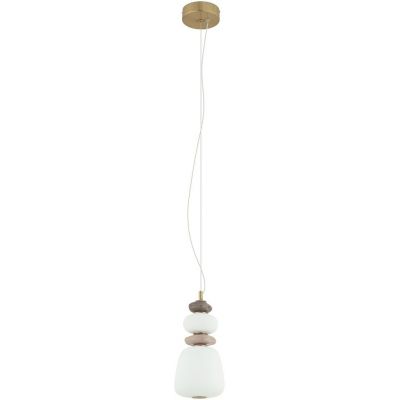 Nowodvorski Lighting Ceramic lampa wisząca 1x12 W szary/brązowy 11702