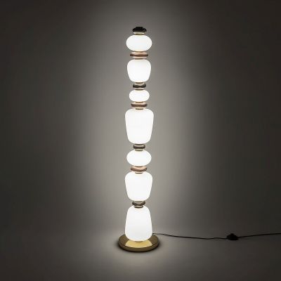 Nowodvorski Lighting Ceramic lampa stojąca 1x34 W szara 11704