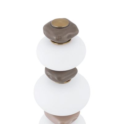 Nowodvorski Lighting Ceramic lampa stojąca 1x34 W szara 11704