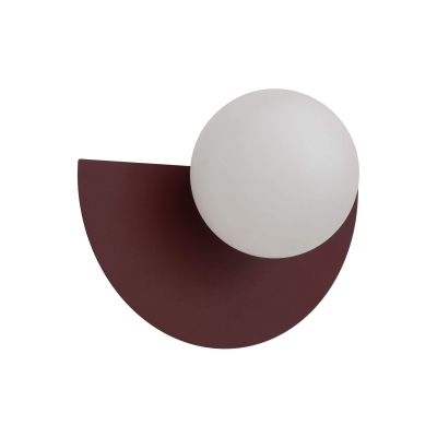 Nowodvorski Saturn S kinkiet 1x4 W burgund 12602