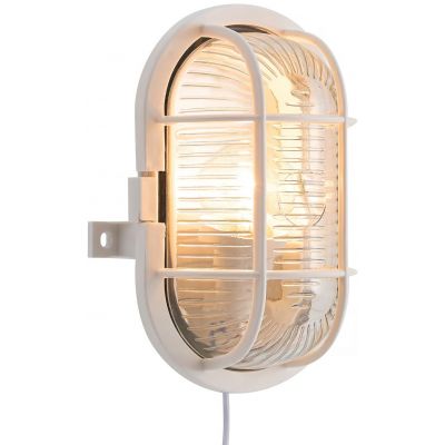 Nordlux Skotlampe kinkiet zewnętrzny 1x60 W biały 17051001