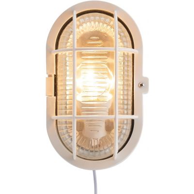 Nordlux Skotlampe kinkiet zewnętrzny 1x60 W biały 17051001