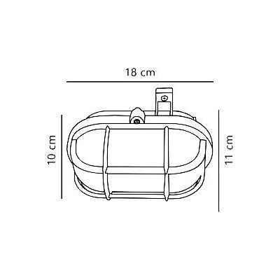 Nordlux Skotlampe kinkiet zewnętrzny 1x60 W biały 17051001
