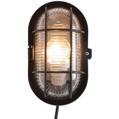 Nordlux Skotlampe kinkiet zewnętrzny 1x60 W czarny 17051003