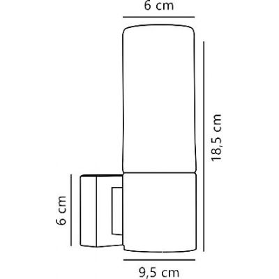 Nordlux Tangens kinkiet 1x40 W biały opal-stal szczotkowana 17131032