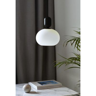 Nordlux Notti lampa wisząca 1x40W czarna/biała 2011003003