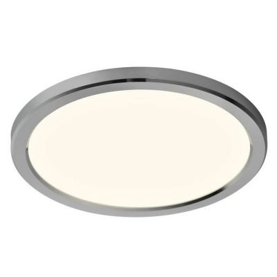 Nordlux Oja plafon 1x14,5W LED biały/chrom 2015026133