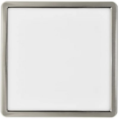 Nordlux Oja plafon 1x14,5W LED nikiel szczotkowany/biały 2015056155