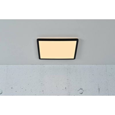 Nordlux Oja square plafon 1x14,5W LED biały/czarny 2015066103