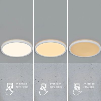 Nordlux Oja plafon 1x19W LED biały 2015106101