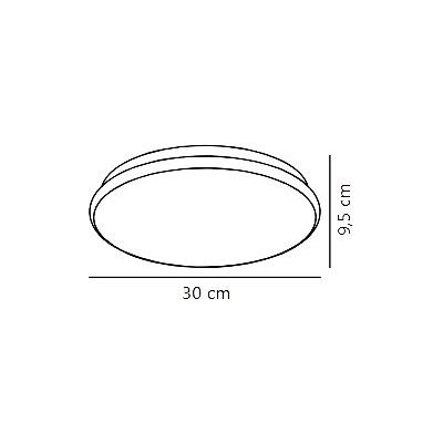 Nordlux Montone plafon 1x10 W biały 2015196101