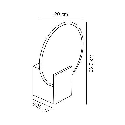 Nordlux Hester kinkiet 1x9,5 W drewno 2015391014