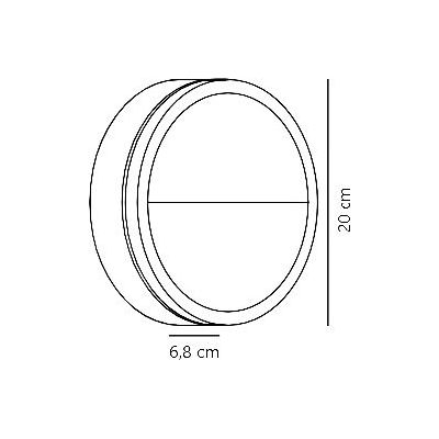 Nordlux AvaSmart kinkiet zewnętrzny 1x9,5 W szary 2019016010