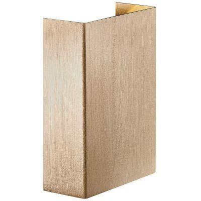 Nordlux Fold kinkiet zewnętrzny 2x3,75 W mosiądz 2019041035