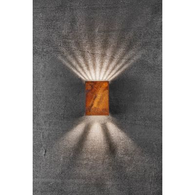 Nordlux Fold kinkiet zewnętrzny 2x3,75 W corten 2019041038