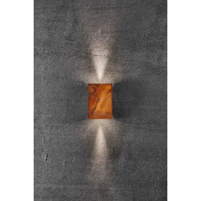 Nordlux Fold kinkiet zewnętrzny 2x3,75 W corten 2019041038