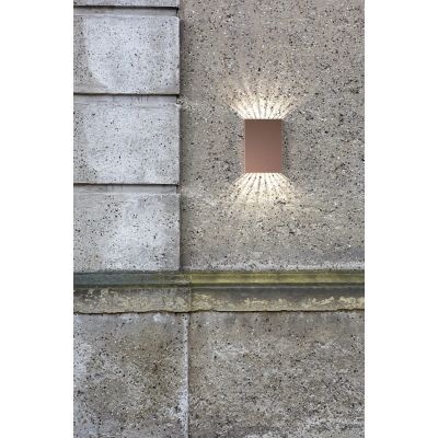 Nordlux Fold kinkiet zewnętrzny 2x5 W miedź 2019051030