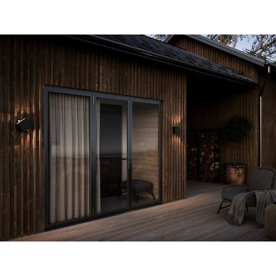 Nordlux Turn kinkiet zewnętrzny 1x13 W czarny 2019061003