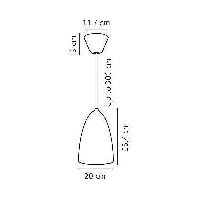 Nordlux Nexus lampa wisząca 1x40 W czarna 2020583003