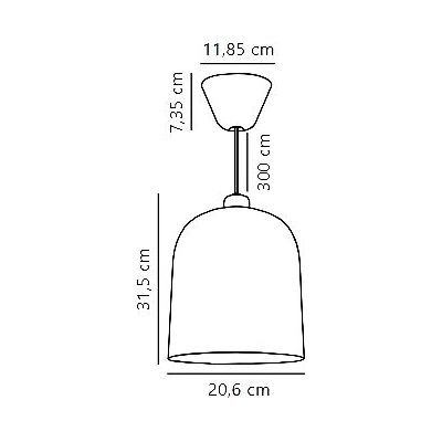 Nordlux Angle lampa wisząca 1x60 W biała 2020673001