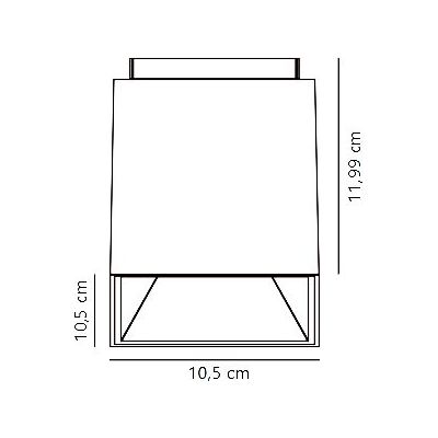 Nordlux Ethan lampa podsufitowa 1x50 W czarna 2110400103