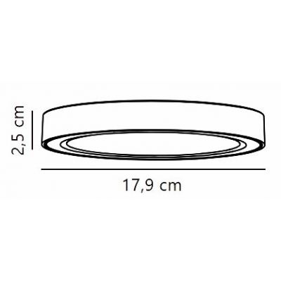 Nordlux Sóller lampa do zabudowy 1x9,5 W biała 2110736101