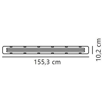 Nordlux Works lampa garażowa 24 W 155,3 cm 2111076101