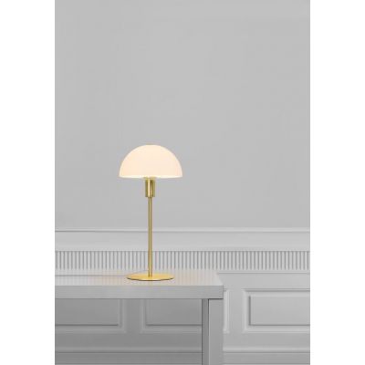 Nordlux Ellen lampa stołowa 1x40W mosiądz/biały 2112305035