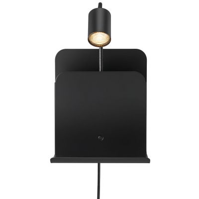 Nordlux Roomi lampka nocna 1x8 W czarna 2112551003