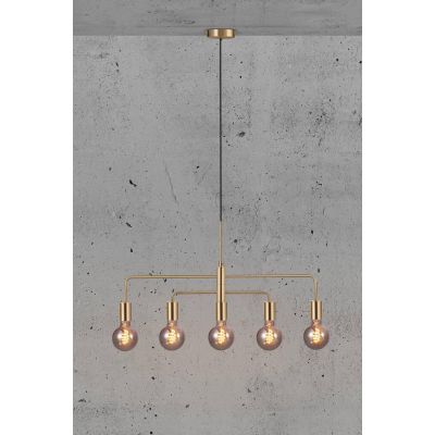 Nordlux Gloom lampa wisząca 5x40W mosiądz/złoty 2113053035