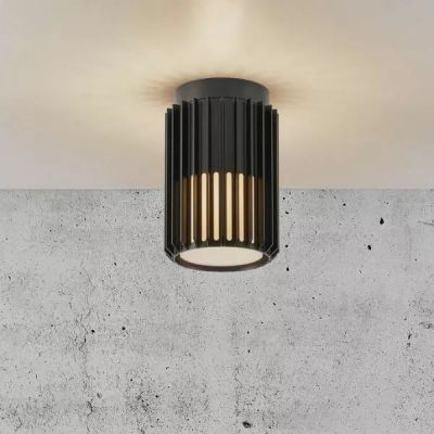 Nordlux Aludra lampa podsufitowa zewnętrzna 1x15 W czarna 2118006203