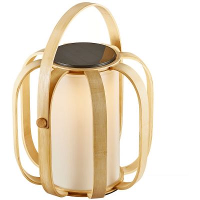 Nordlux Bob lampa solarna stołowa 1x4 W drewno 2118085062